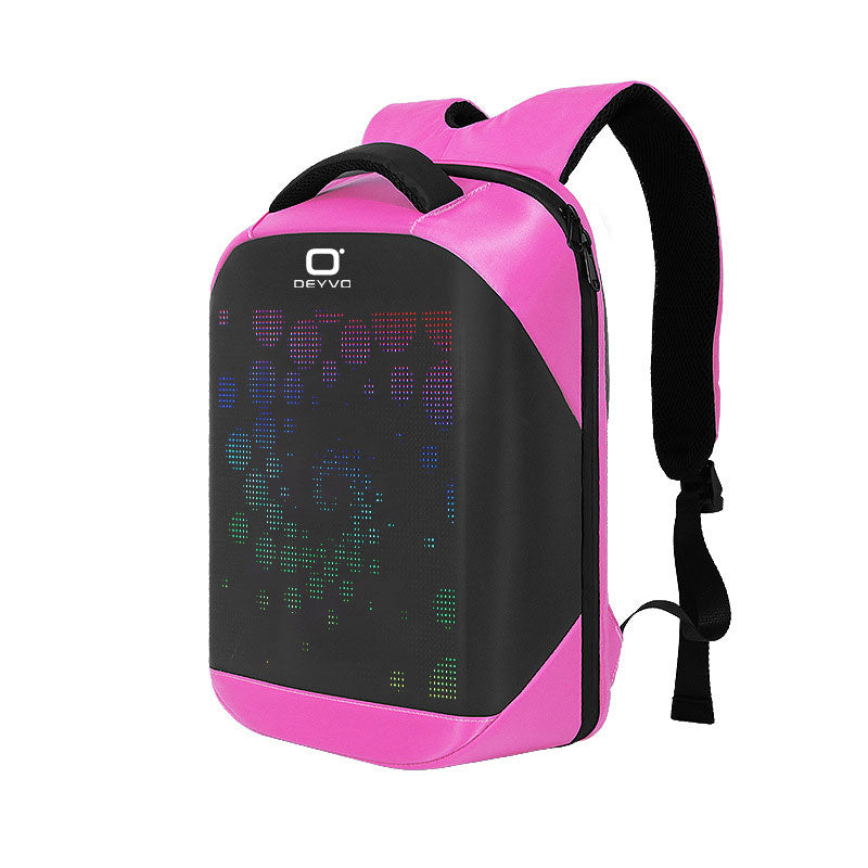 Pink Smart LED Backpack